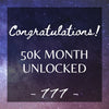 Congrats on your 50K Month!